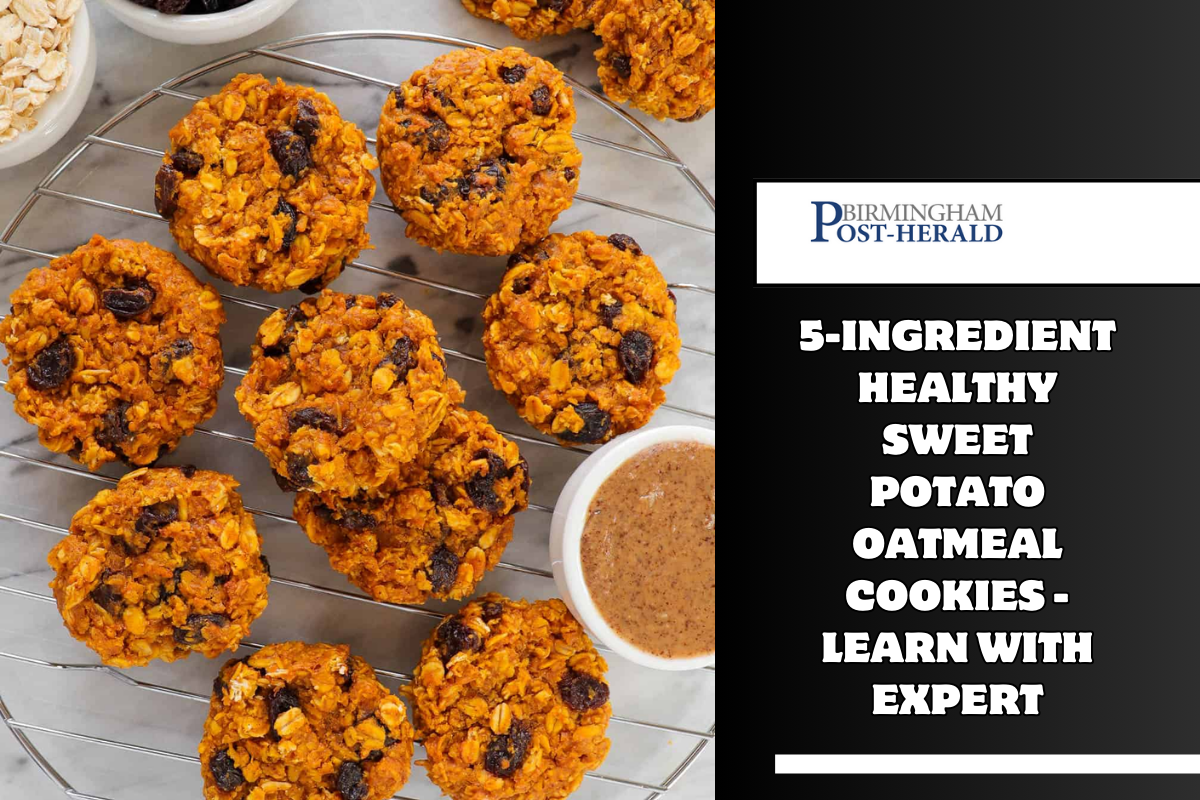 5-Ingredient Healthy Sweet Potato Oatmeal Cookies - learn with expert