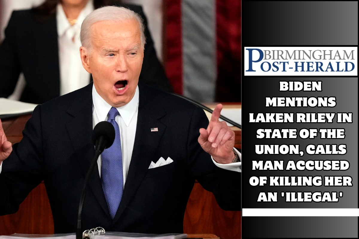 Biden mentions Laken Riley in State of the Union, calls man accused of killing her an 'illegal'