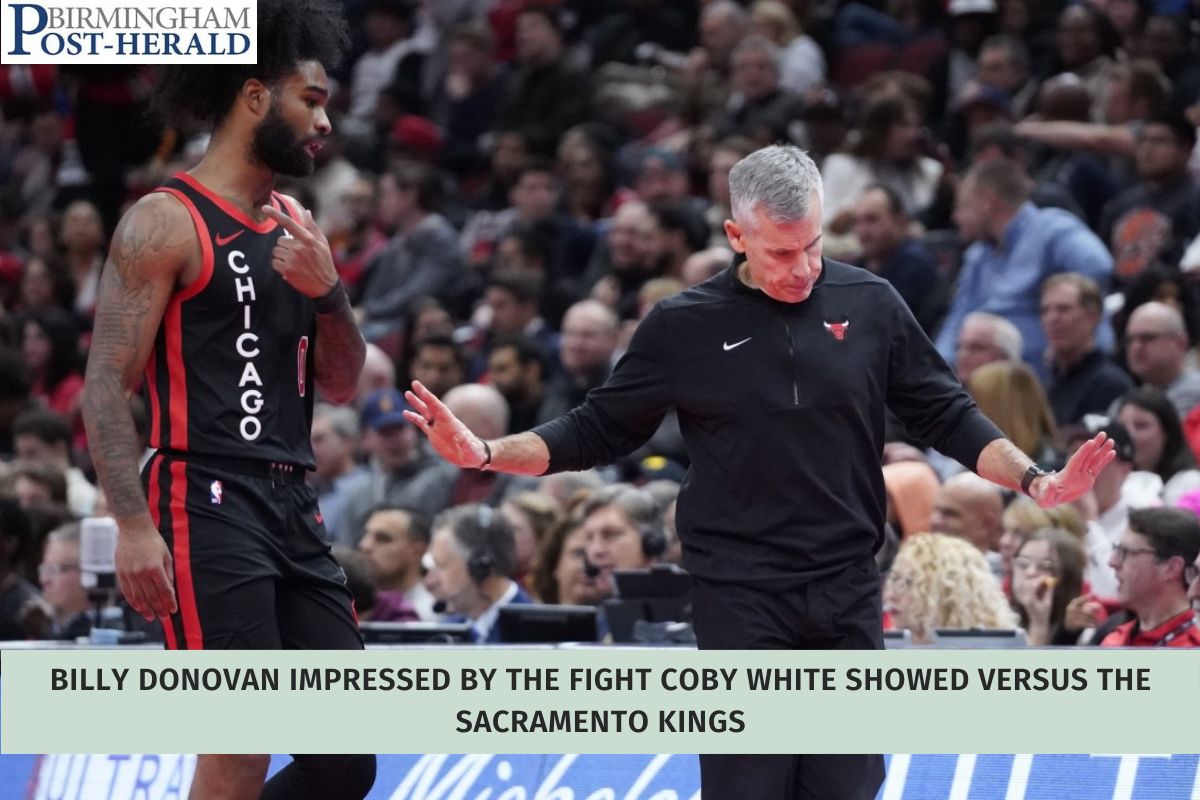 Billy Donovan impressed by the fight Coby White showed versus the Sacramento Kings