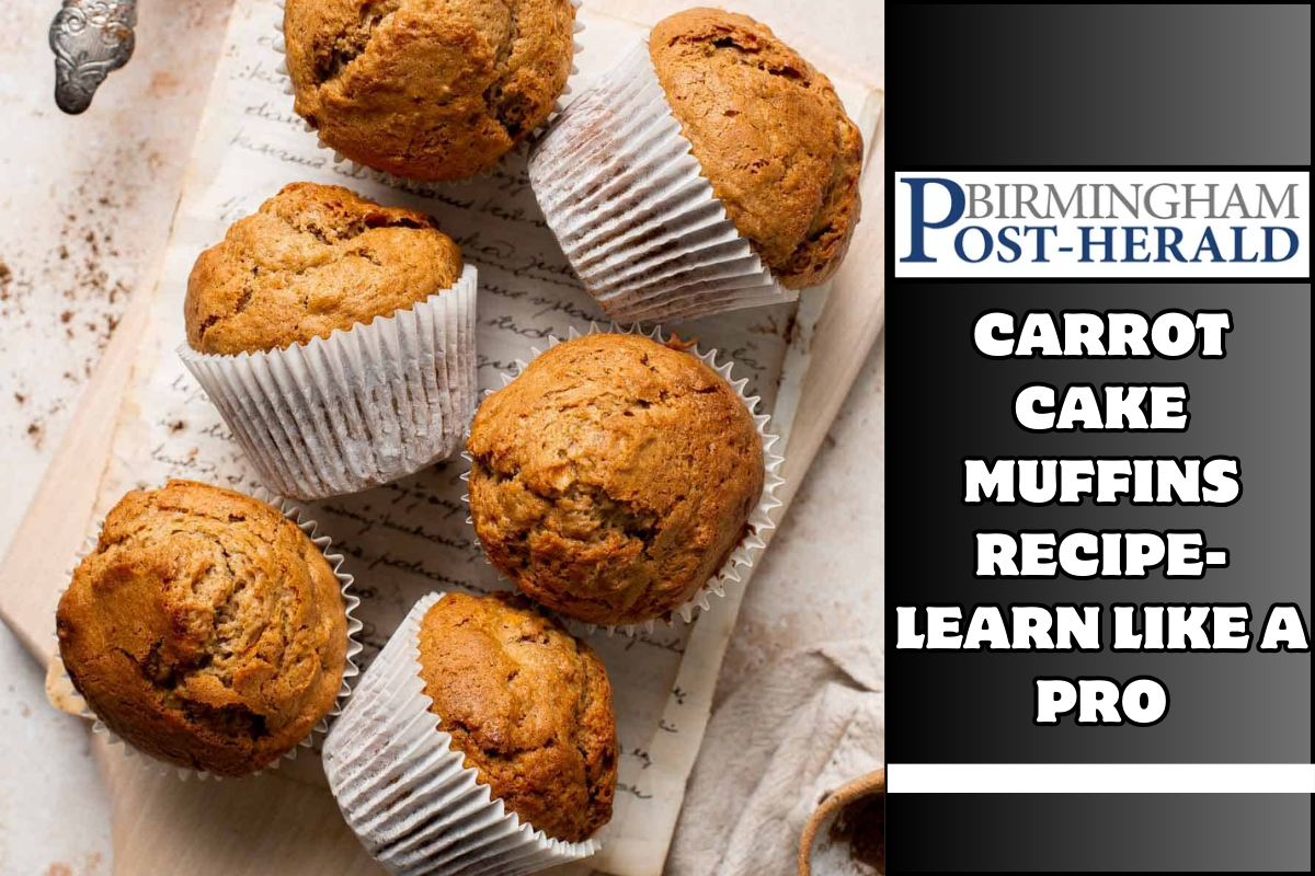 Carrot Cake Muffins Recipe- Learn Like a Pro