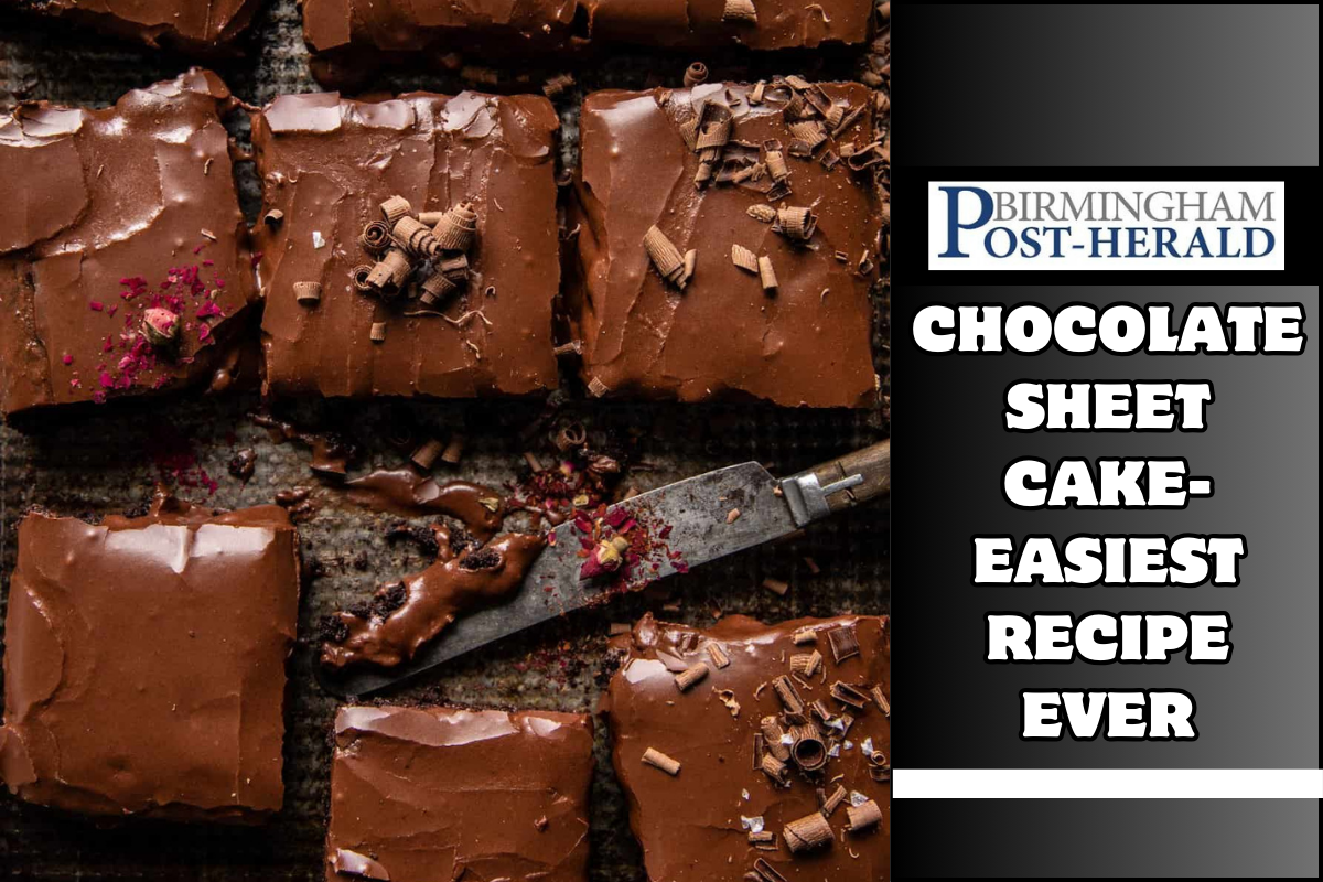 Chocolate Sheet Cake- Easiest Recipe Ever