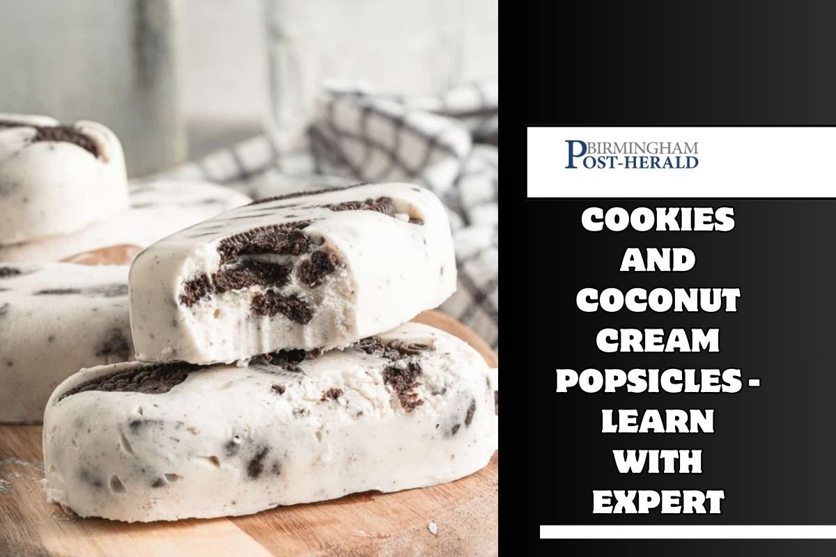 Cookies and Coconut Cream Popsicles - learn with expert