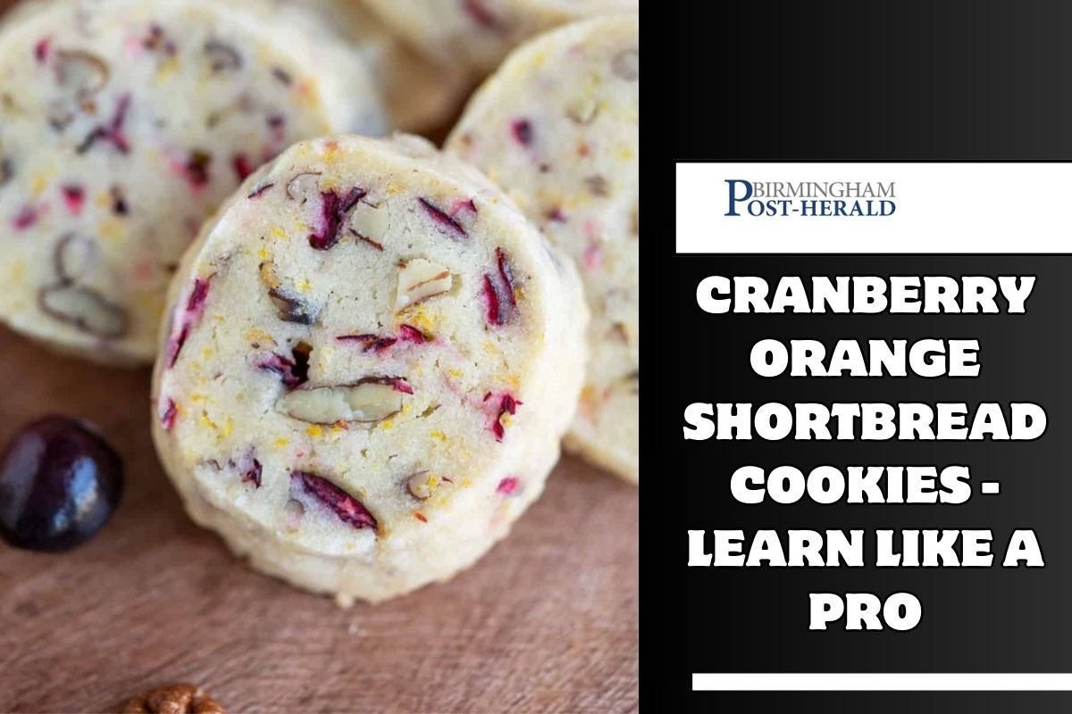 Cranberry Orange Shortbread Cookies Recipe - learn like a pro