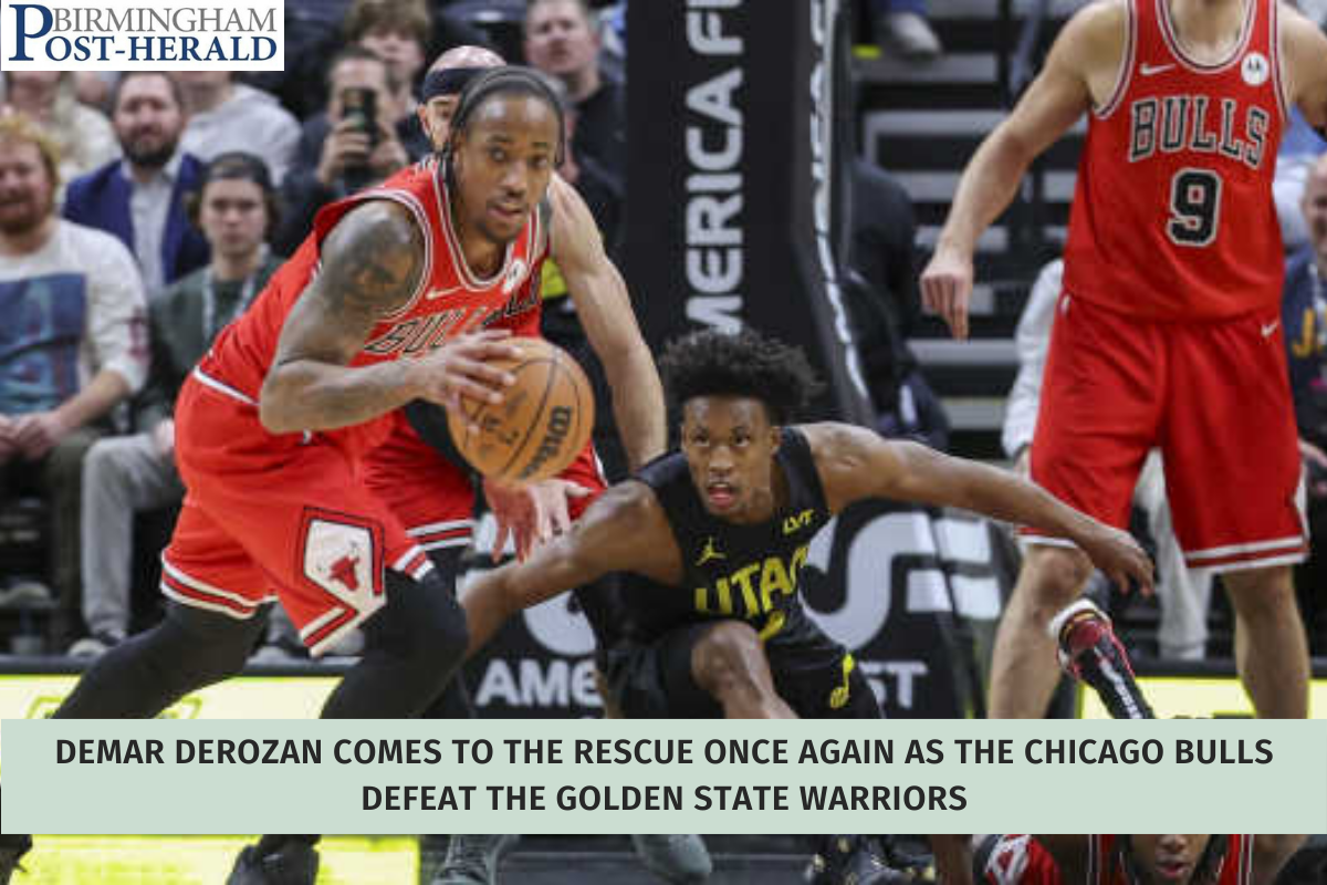 DeMar DeRozan comes to the rescue once again as the Chicago Bulls defeat the Golden State Warriors