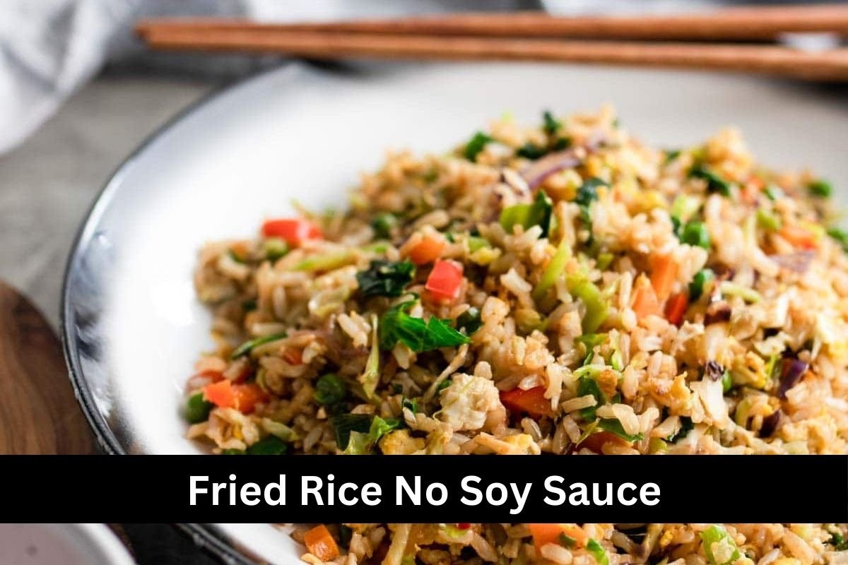 Fried Rice No Soy Sauce