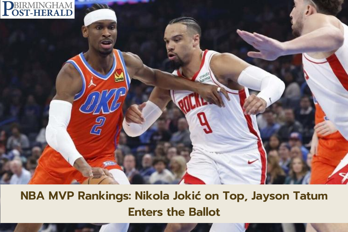 NBA MVP Rankings Nikola Jokić on Top, Jayson Tatum Enters the Ballot