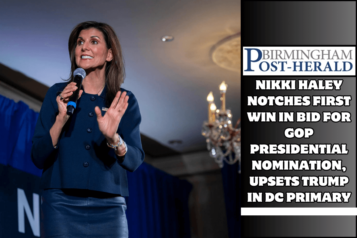 Nikki Haley notches first win in bid for GOP presidential nomination, upsets Trump in DC primary