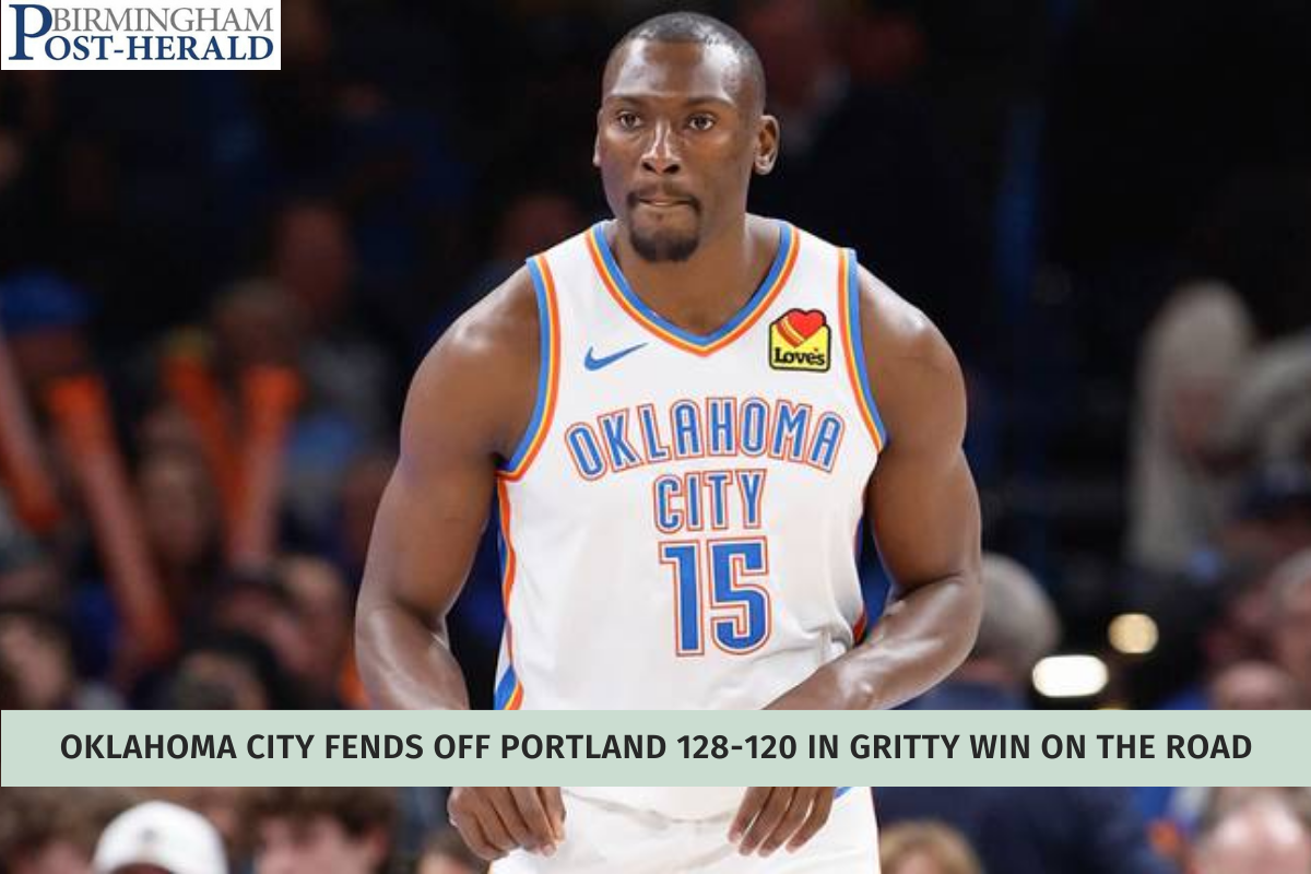 Oklahoma City Fends off Portland 128-120 in Gritty Win on the Road