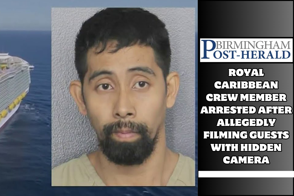 Royal Caribbean crew member arrested after allegedly filming guests with hidden camera