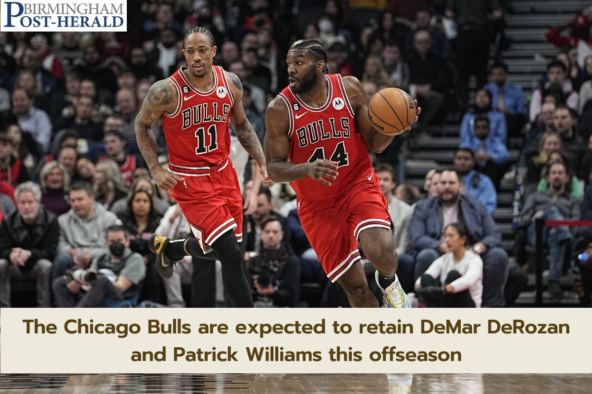 The Chicago Bulls are expected to retain DeMar DeRozan and Patrick Williams this offseason