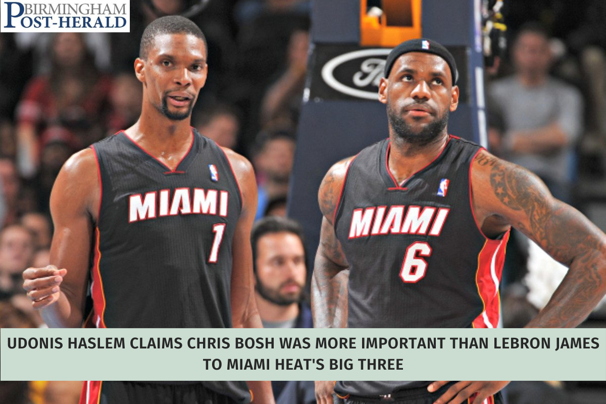 Udonis Haslem Claims Chris Bosh Was More Important Than LeBron James To Miami Heat's Big Three Udonis Haslem Claims Chris Bosh Was More Important Than LeBron James To Miami Heat's Big Three