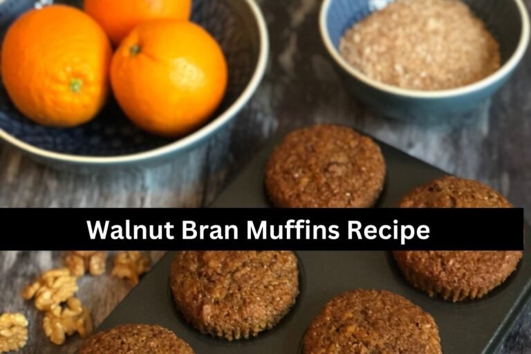 Walnut Bran Muffins Recipe