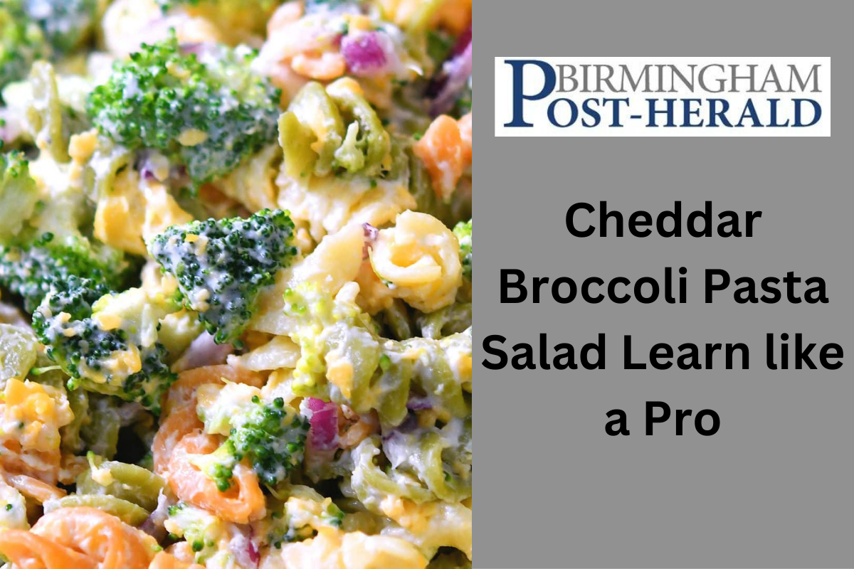 Cheddar Broccoli Pasta Salad Learn like a Pro